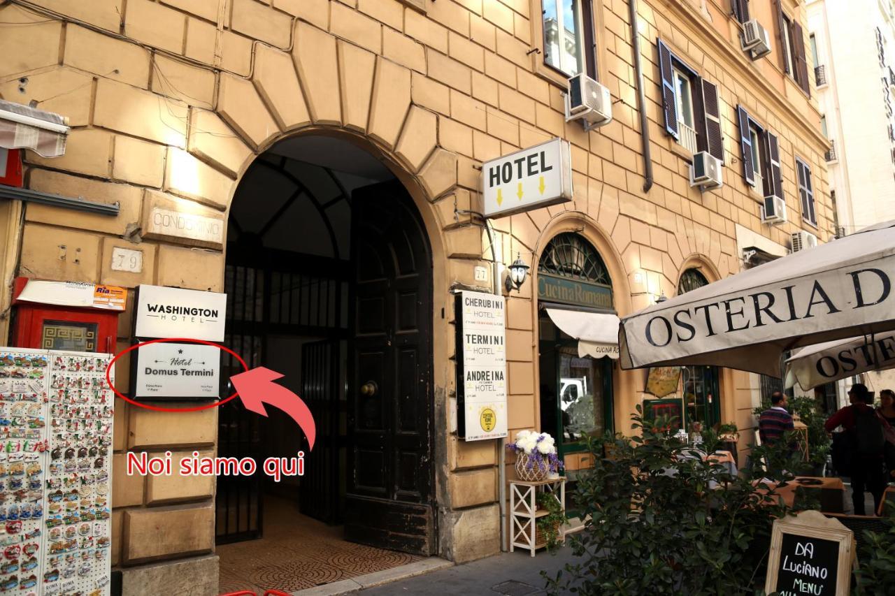 Hotel Domus Termini ローマ エクステリア 写真